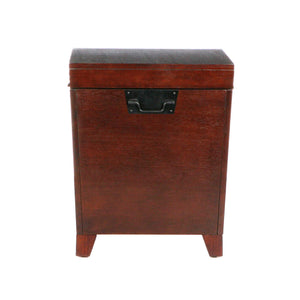 Espresso Trunk End Table