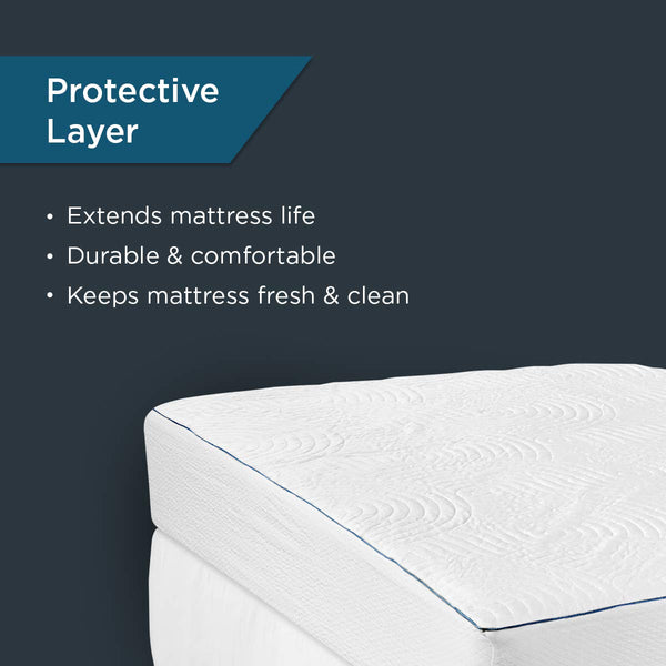 Waterproof Cool Knit Mattress Protector – California King