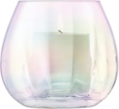 Mother of Pearl Handpainted Lantern Vase