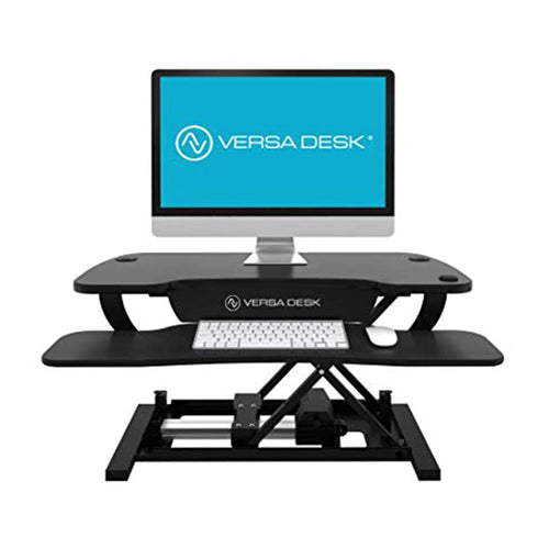 Electric Standing Desk Converter 40-Inch Adjustable Height Desktop Riser