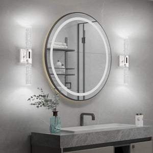 Crystal LED Bathroom Vanity Wall Sconce