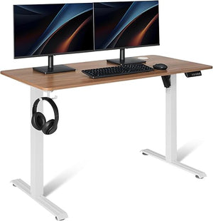 Electric Height Adjustable Standing Desk with Memory Presets