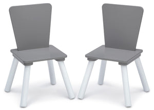 Kids 4-Piece Playroom Set – Table, Chairs & Toy Organizer