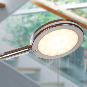 5-Head Arc Floor Lamp with Adjustable Arms