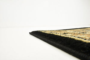 Wildlife Cheetah Print Area Rug 10' x 14' – Light Brown & Black