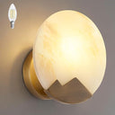Natural Marble Wall Sconces – Hardwired Modern Wall Light