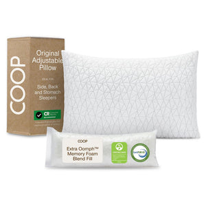 Adjustable Memory Foam Bed Pillow – Queen & King