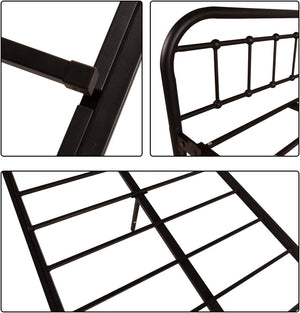 Twin Metal Daybed Frame with Sofa Bed Conversion