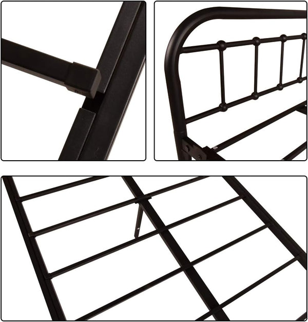 Twin Metal Daybed Frame with Sofa Bed Conversion