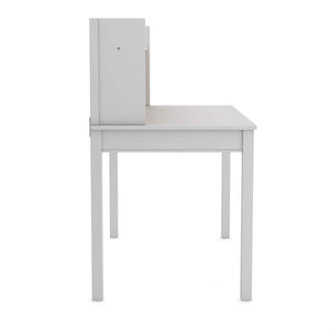 Kids Desk with Hutch and Chair Set – Wooden Study Desk with Storage