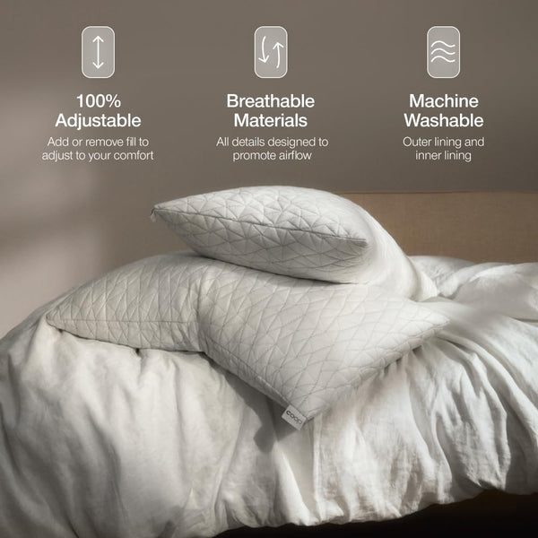 Adjustable Memory Foam Bed Pillow – Queen & King