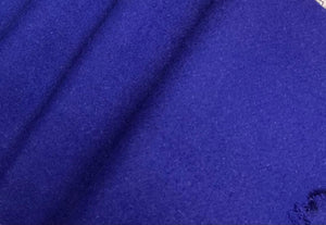 Royal Blue Wool Coating Fabric