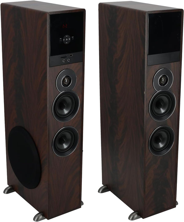 Home Theater Tower Speaker System with Subwoofers & Bluetooth