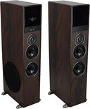 Powered Home Theater Tower Speaker System with Karaoke & Bluetooth