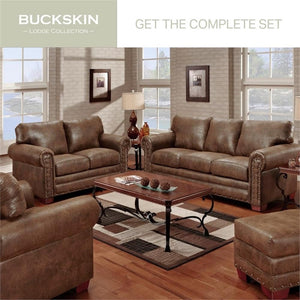 4-Piece Sleeper Sofa Set – Microfiber with Pull-Out Bed