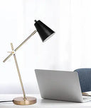 Adjustable Architect Desk Lamp with Metal Base & E26 Bulb