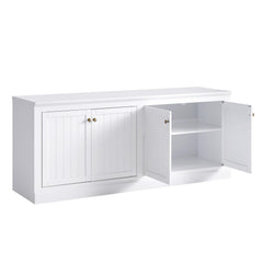 72" Farmhouse Sideboard Buffet Cabinet