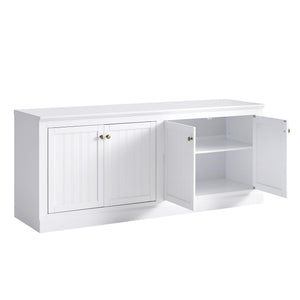 72" Farmhouse Sideboard Buffet Cabinet