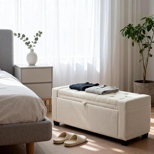 Storage Ottoman Bench with Lid