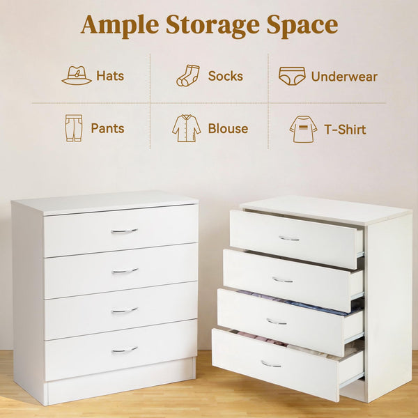 Chest of Drawers – 3, 4, 6 & 8 Drawer Storage Dresser