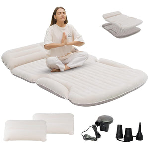 SUV Inflatable Air Mattress with Pump & 2 Pillows