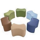 Toddler Modular Foam Stool Set – 6-Piece Flexible Seating