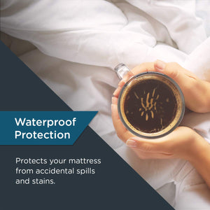 Waterproof Cool Knit Mattress Protector – California King