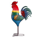 63-Inch Metal Rooster Yard Decoration