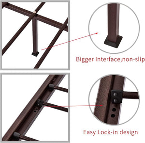 Twin Metal Daybed Frame with Sofa Bed Conversion