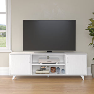 63" TV Stand with Doors and Shelves