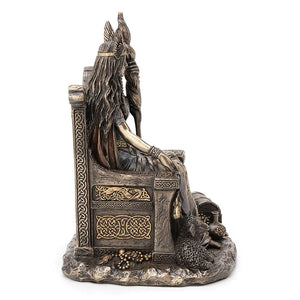 Norse Goddess Frigga Cold Cast Bronze Statue
