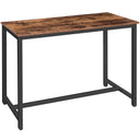 Rectangular Bar Height Table – Industrial Counter Height Dining Table