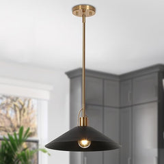 Modern Cone Metal Pendant Light for Kitchen Island