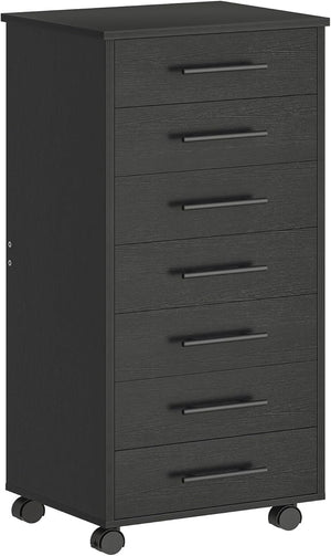 7-Drawer Mobile File Cabinet