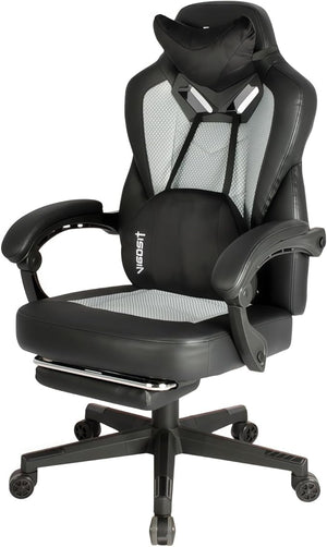 Ergonomic Gaming Chair with Mesh Back & Lumbar Support