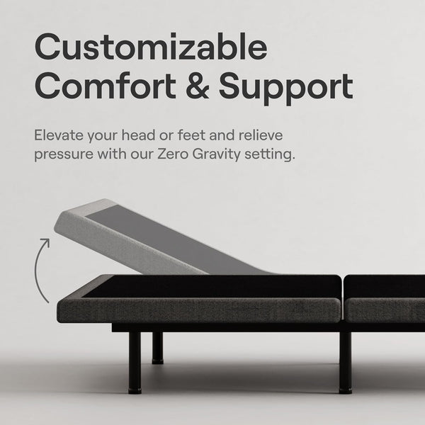 Premier Adjustable Bed Base with Massage & Zero Gravity