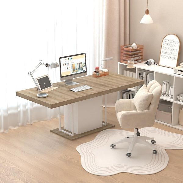 Extendable Dining Table for 6-10 People