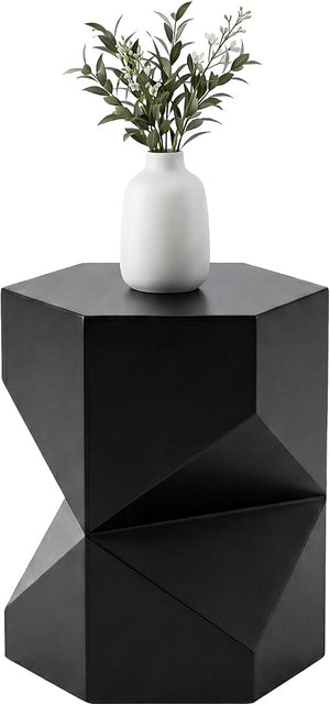 MgO Concrete Hexagonal Outdoor Side Table