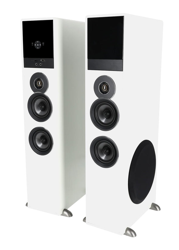 Home Theater Tower Speaker System with Subwoofers & Bluetooth