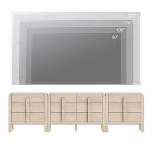 3-Piece Bedroom Dresser Set with 12 Drawers