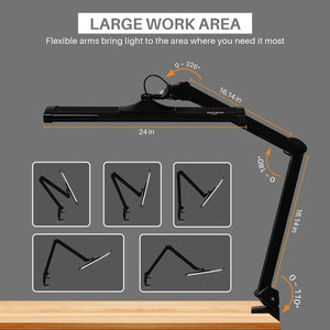 LED Architect Desk Lamp with Swing Arm