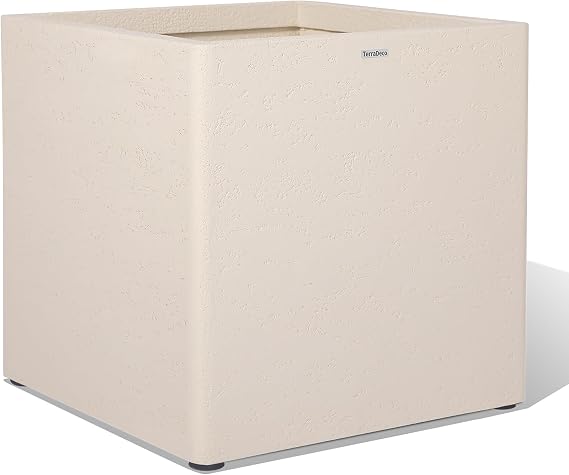 20-Inch Square Concrete Planter