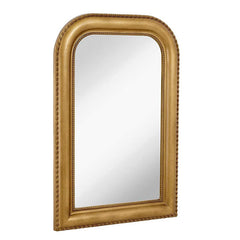 Antique Gold Framed Beveled Wall Mirror