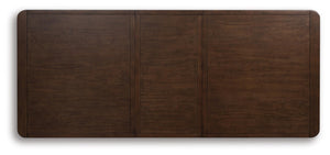 Rectangular Dining Extension Table with Glide System