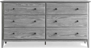 6-Drawer Solid Wood Bedroom Dresser