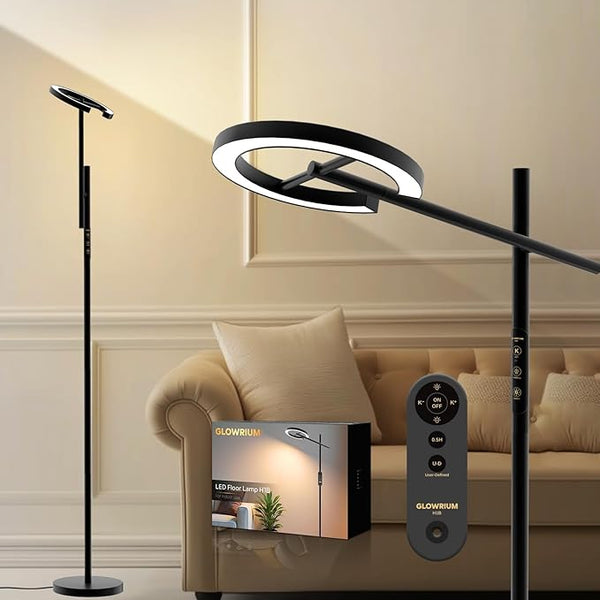 10000 Lux Smart Floor Light Therapy Lamp