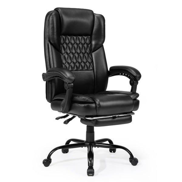 Big & Tall Reclining Office Chair with Footrest