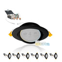 4-Inch Gimbal LED Recessed Light – 5CCT Selectable, Dimmable, Canless, 6-Pack