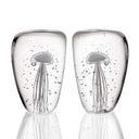 Jellyfish Wedge Bookends Glow in the Dark
