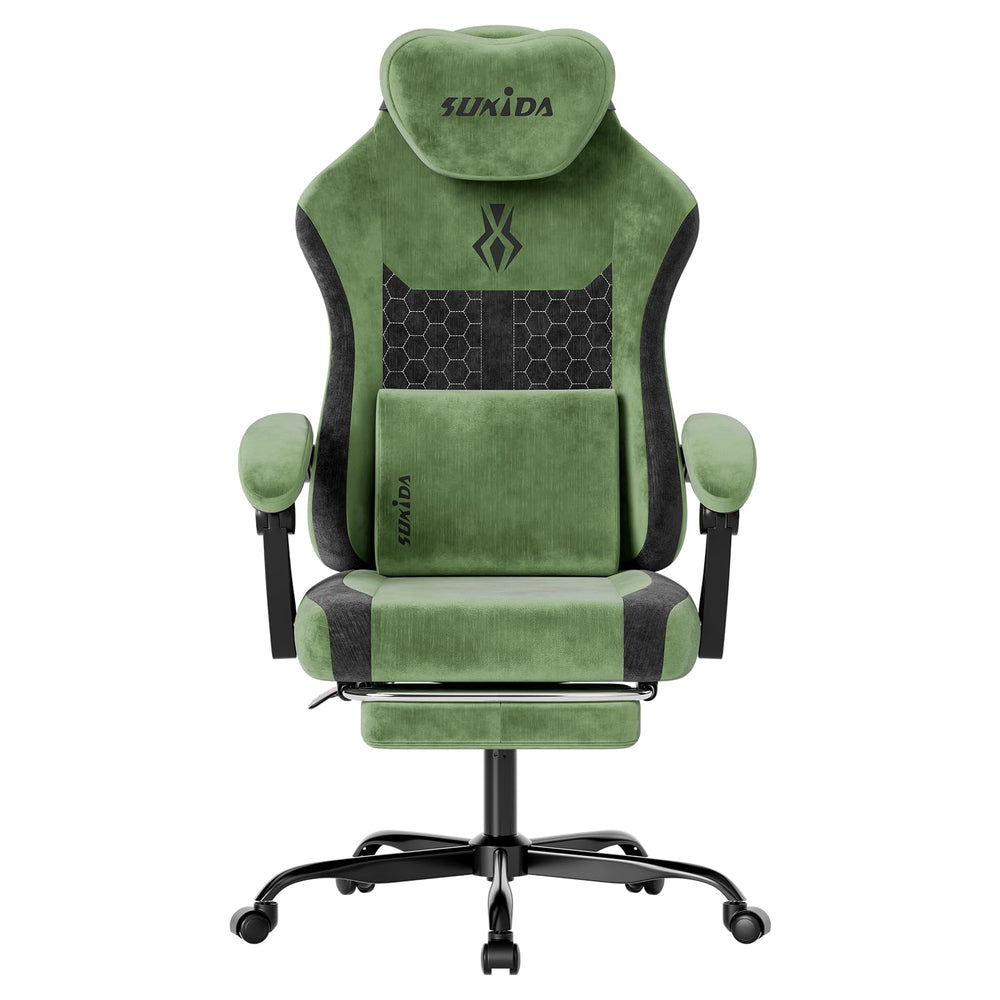 Ergonomic High-Back Gaming & Office Chair with Lumbar Support